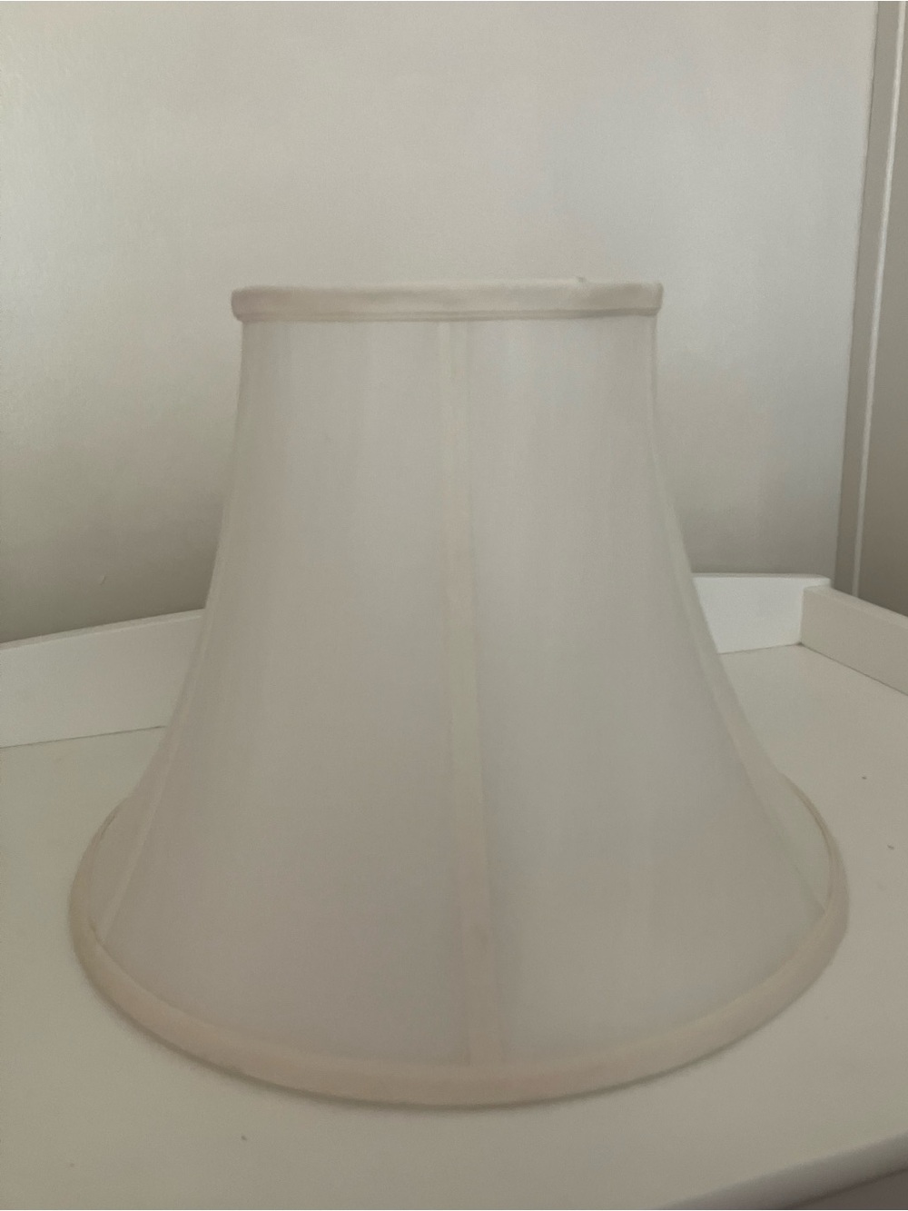 Classic Ivory Fabric Lamp Shade